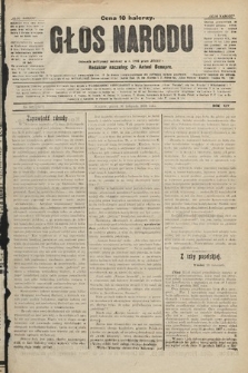Głos Narodu : dziennik polityczny, założony w r. 1893 przez Józefa Rogosza. 1906, nr 503