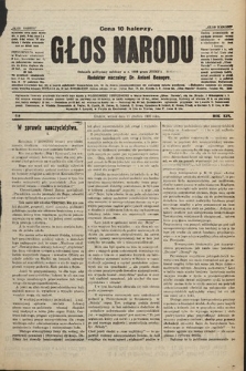 Głos Narodu : dziennik polityczny, założony w r. 1893 przez Józefa Rogosza. 1906, nr 606 [513]