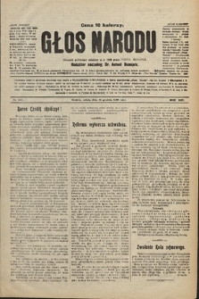 Głos Narodu : dziennik polityczny, założony w r. 1893 przez Józefa Rogosza. 1906, nr 618 [523]