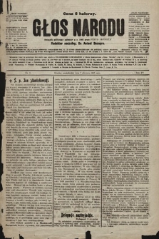 Głos Narodu : dziennik polityczny, założony w r. 1893 przez Józefa Rogosza. 1907, nr 6