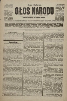 Głos Narodu : dziennik polityczny, założony w r. 1893 przez Józefa Rogosza. 1907, nr 9