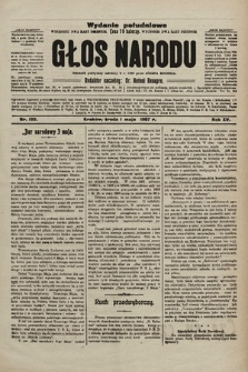 Głos Narodu : dziennik polityczny, założony w r. 1893 przez Józefa Rogosza (wydanie poranne). 1907, nr 193
