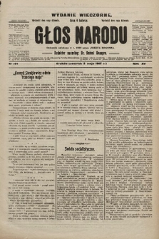 Głos Narodu : dziennik polityczny, założony w r. 1893 przez Józefa Rogosza (wydanie wieczorne). 1907, nr 194