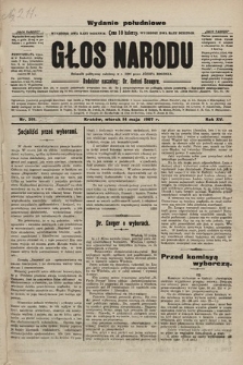 Głos Narodu : dziennik polityczny, założony w r. 1893 przez Józefa Rogosza (wydanie poranne). 1907, nr 211