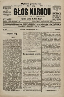 Głos Narodu : dziennik polityczny, założony w r. 1893 przez Józefa Rogosza (wydanie poranne). 1907, nr 230