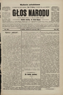 Głos Narodu : dziennik polityczny, założony w r. 1893 przez Józefa Rogosza (wydanie poranne). 1907, nr 264