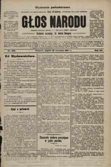 Głos Narodu : dziennik polityczny, założony w r. 1893 przez Józefa Rogosza (wydanie poranne). 1907, nr 286