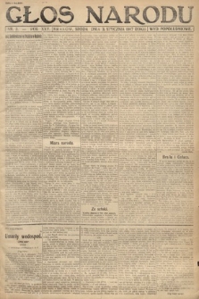 Głos Narodu (wydanie popołudniowe). 1917, nr 3