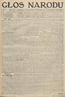 Głos Narodu (wydanie poranne). 1917, nr 7