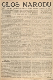Głos Narodu (wydanie poranne). 1917, nr 8