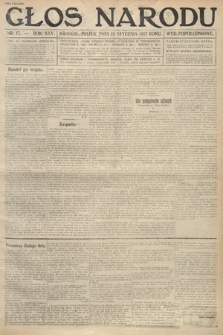 Głos Narodu (wydanie popołudniowe). 1917, nr 17