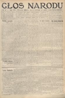 Głos Narodu (wydanie popołudniowe). 1917, nr 29