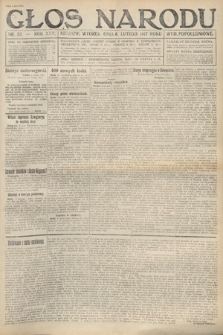 Głos Narodu (wydanie popołudniowe). 1917, nr 32