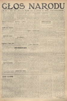 Głos Narodu (wydanie popołudniowe). 1917, nr 35