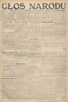 Głos Narodu (wydanie popołudniowe). 1917, nr 40