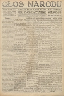Głos Narodu (wydanie poranne). 1917, nr 52