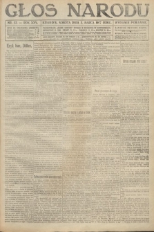 Głos Narodu (wydanie poranne). 1917, nr 53