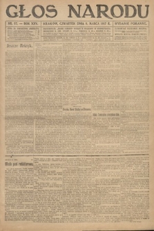 Głos Narodu (wydanie poranne). 1917, nr 57