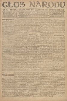 Głos Narodu (wydanie poranne). 1917, nr 58