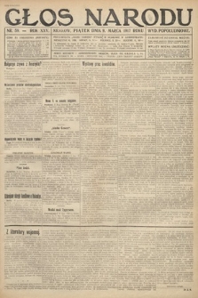 Głos Narodu (wydanie popołudniowe). 1917, nr 59