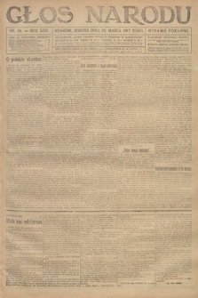 Głos Narodu (wydanie poranne). 1917, nr 59