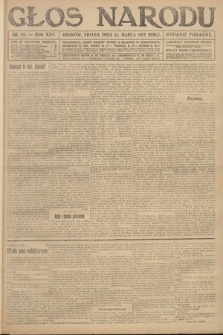 Głos Narodu (wydanie poranne). 1917, nr 68