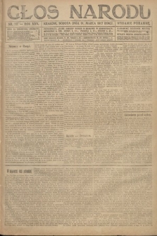 Głos Narodu (wydanie poranne). 1917, nr 77