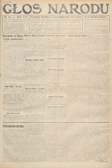 Głos Narodu (wydanie popołudniowe). 1917, nr 80
