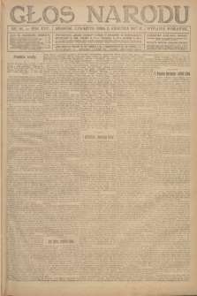 Głos Narodu (wydanie poranne). 1917, nr 81