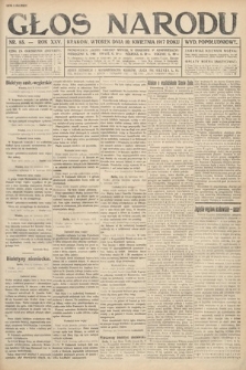 Głos Narodu (wydanie popołudniowe). 1917, nr 85
