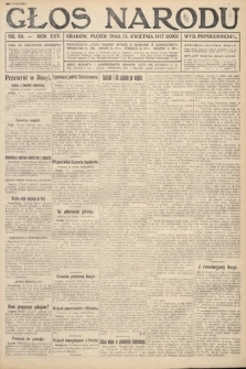 Głos Narodu (wydanie popołudniowe). 1917, nr 88