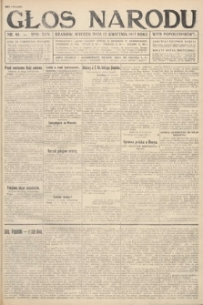 Głos Narodu (wydanie popołudniowe). 1917, nr 91
