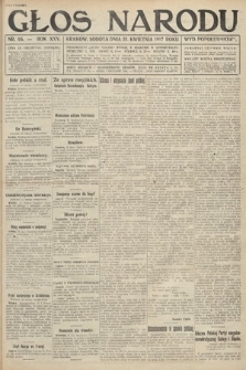 Głos Narodu (wydanie popołudniowe). 1917, nr 95