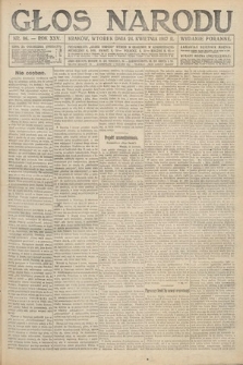 Głos Narodu (wydanie poranne). 1917, nr 96