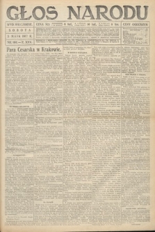 Głos Narodu (wydanie wieczorne). 1917, nr 106