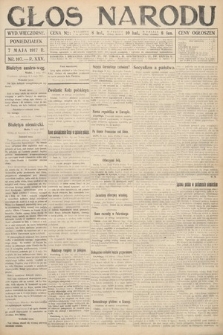 Głos Narodu (wydanie wieczorne). 1917, nr 107