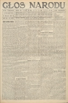 Głos Narodu (wydanie poranne). 1917, nr 110