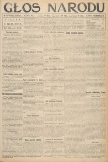 Głos Narodu (wydanie wieczorne). 1917, nr 111