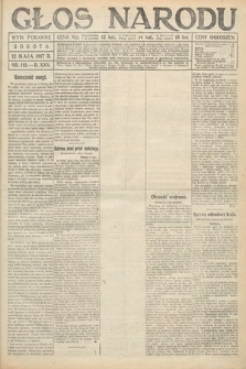 Głos Narodu (wydanie poranne). 1917, nr 112