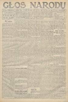 Głos Narodu (wydanie poranne). 1917, nr 116