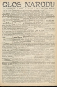 Głos Narodu (wydanie wieczorne). 1917, nr 118