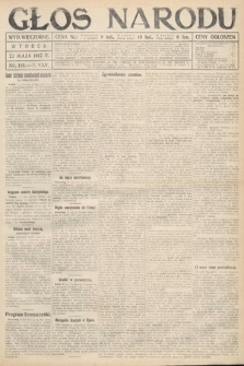 Głos Narodu (wydanie wieczorne). 1917, nr 119