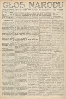 Głos Narodu (wydanie poranne). 1917, nr 121