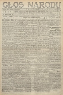 Głos Narodu (wydanie poranne). 1917, nr 123