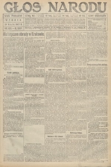 Głos Narodu (wydanie poranne). 1917, nr 125