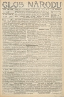Głos Narodu (wydanie poranne). 1917, nr 127