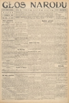 Głos Narodu (wydanie wieczorne). 1917, nr 129