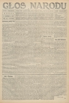 Głos Narodu (wydanie poranne). 1917, nr 131