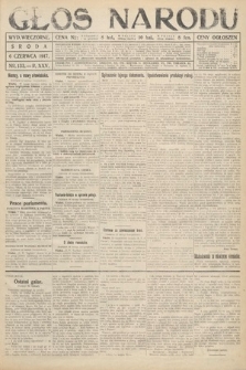Głos Narodu (wydanie wieczorne). 1917, nr 133