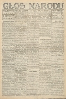 Głos Narodu (wydanie poranne). 1917, nr 138